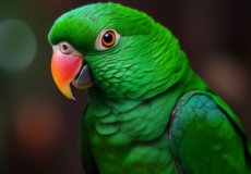 Особенности, условия содержания, размножение изумрудных попугаев